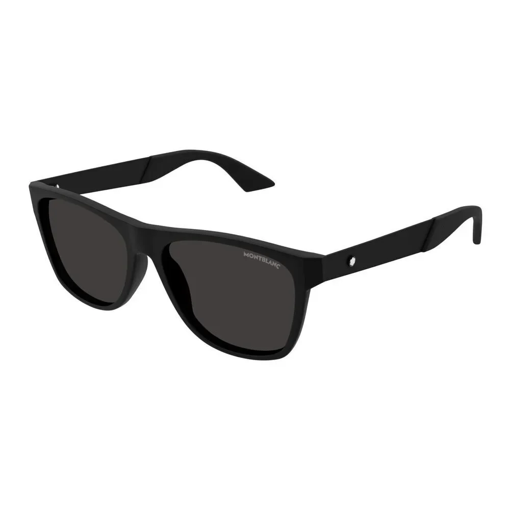 Mont Blanc MB0298S Sunglasses Black Acetate Square